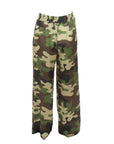Jeff – Hose mit weitem Bein und Camouflage-Print