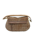 Helena runde Loden-Cognac-Handtasche GIANNI CHIARINI