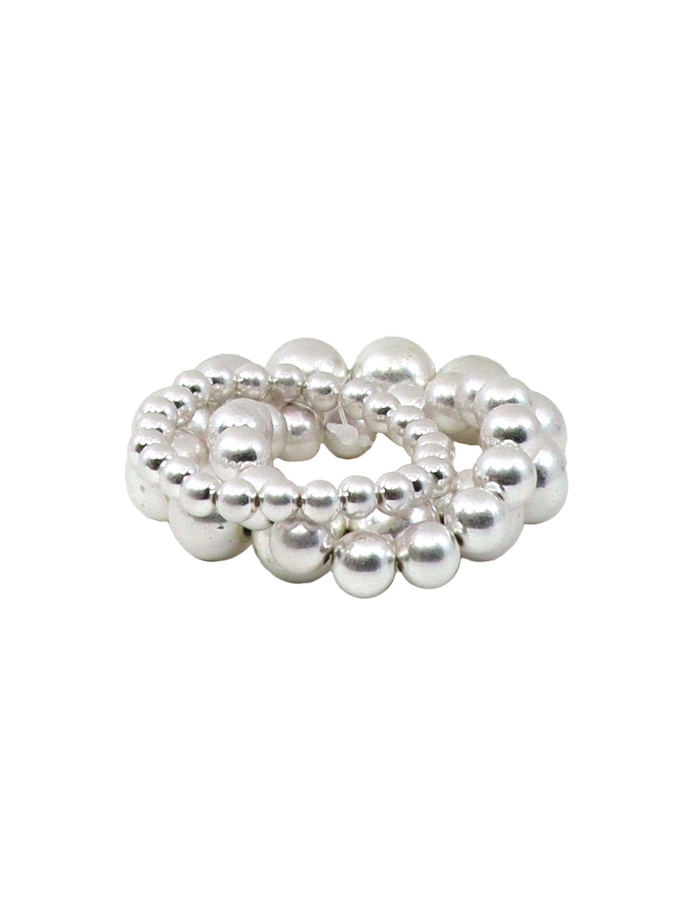 Silbernes Kugelarmband