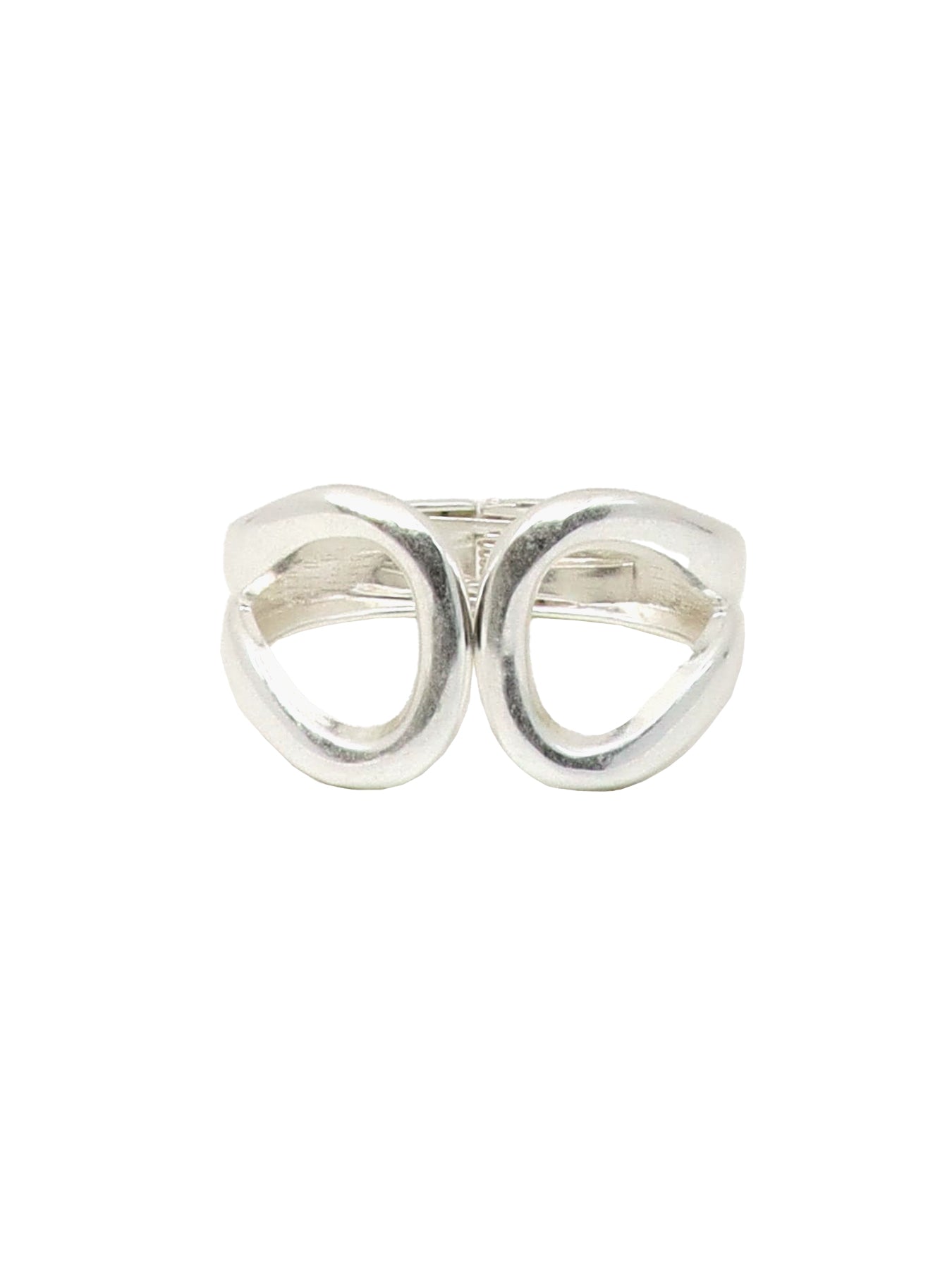 Silbernes Ring-Armband
