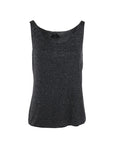 Natacha schwarzes Lurex-Top