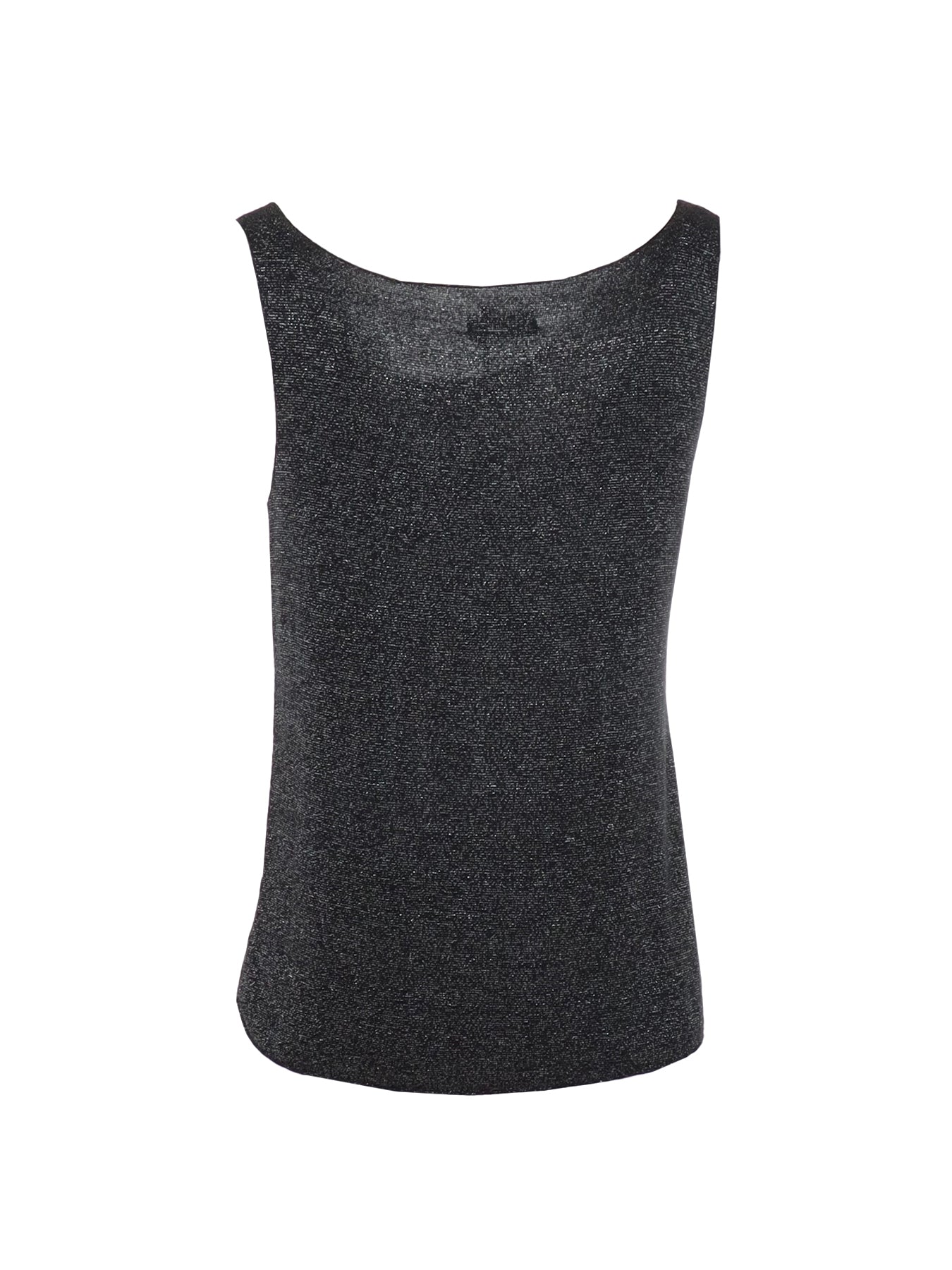Natacha schwarzes Lurex-Top