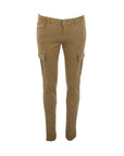 Pantalon cargo moutarde