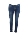 PdJ Denim-Jeans mit Knöpfen