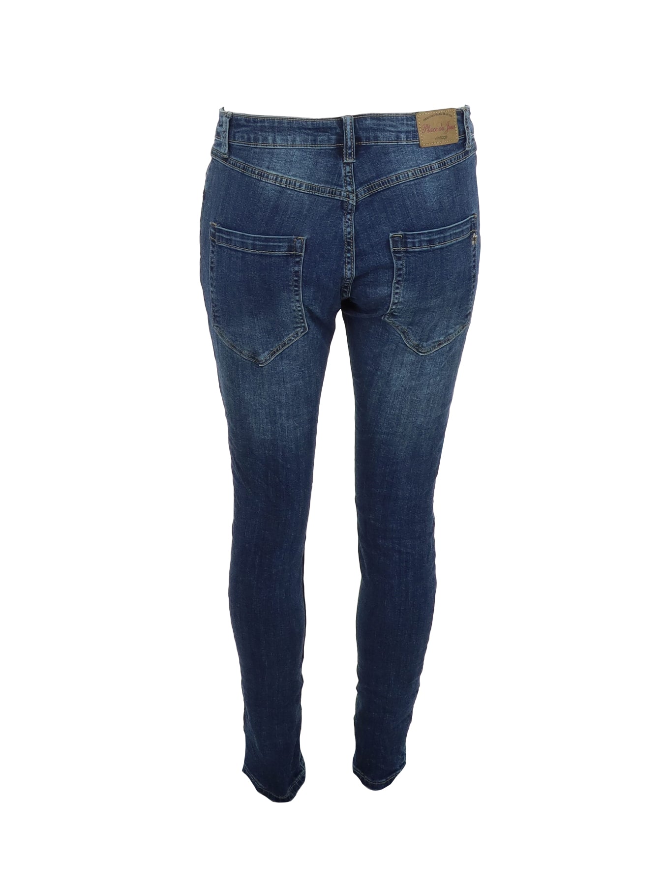 PdJ Denim-Jeans mit Knöpfen