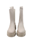 CPH 139 Stiefeletten aus greigefarbenem Leder