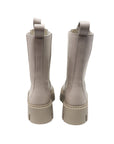 CPH 139 Stiefeletten aus greigefarbenem Leder
