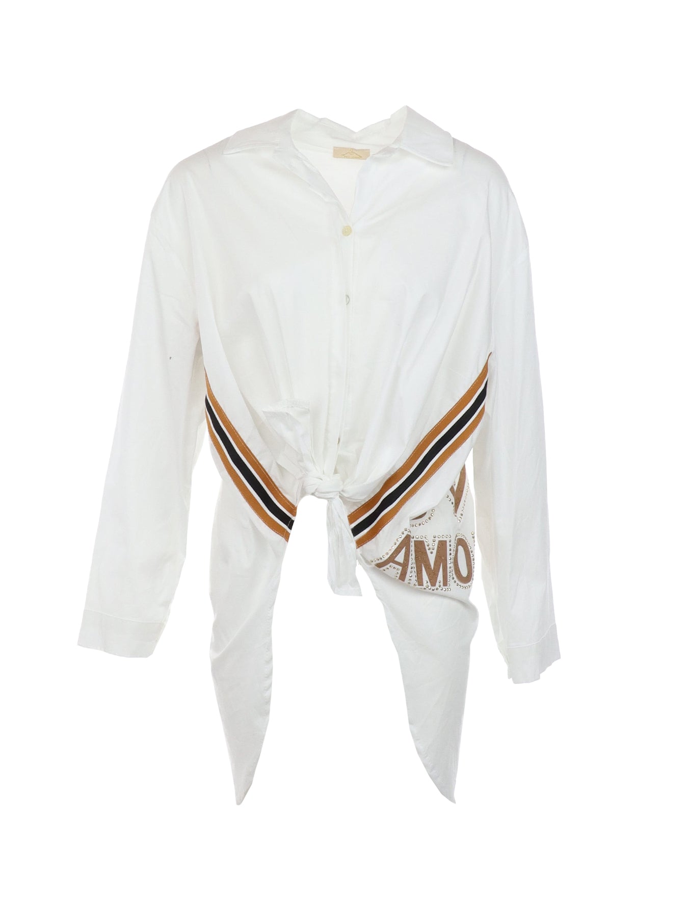 AMOR weiße Bluse