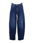 Jeans baloon denim foncé