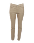 Hellbeige vegane Lederhose