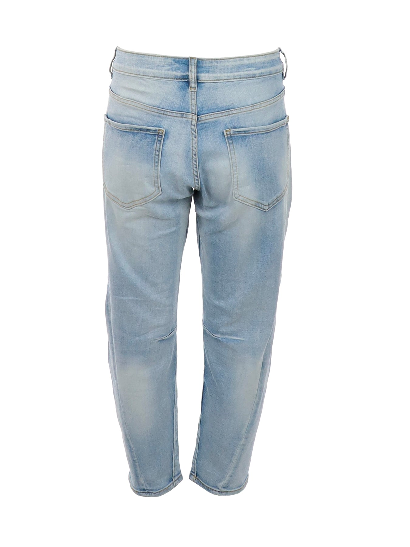 Jeans délavé "LOVE"