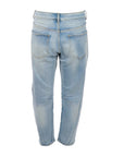 Jeans délavé "LOVE"