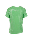 Grünes Pailletten-T-Shirt Natacha
