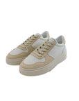 CPH 77 Sneaker aus Ledermix in Weiß/Creme