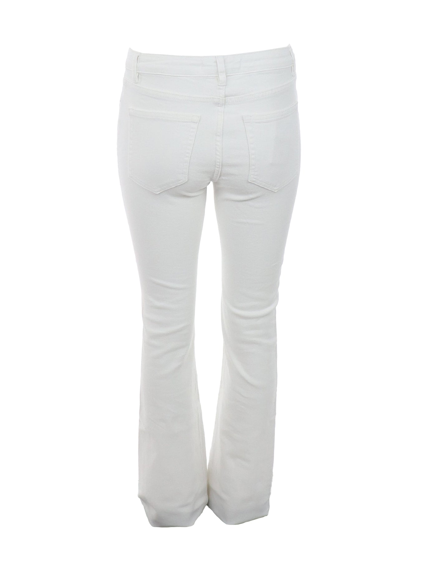 Pantalon coton blanc pat d'eph