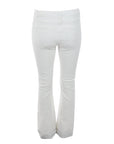 Pantalon coton blanc pat d'eph