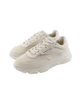 CPH 56 Cremefarbene Sneakers aus Ledermix