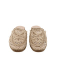 Mules en dentelle