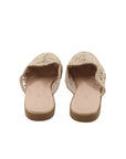 Mules en dentelle