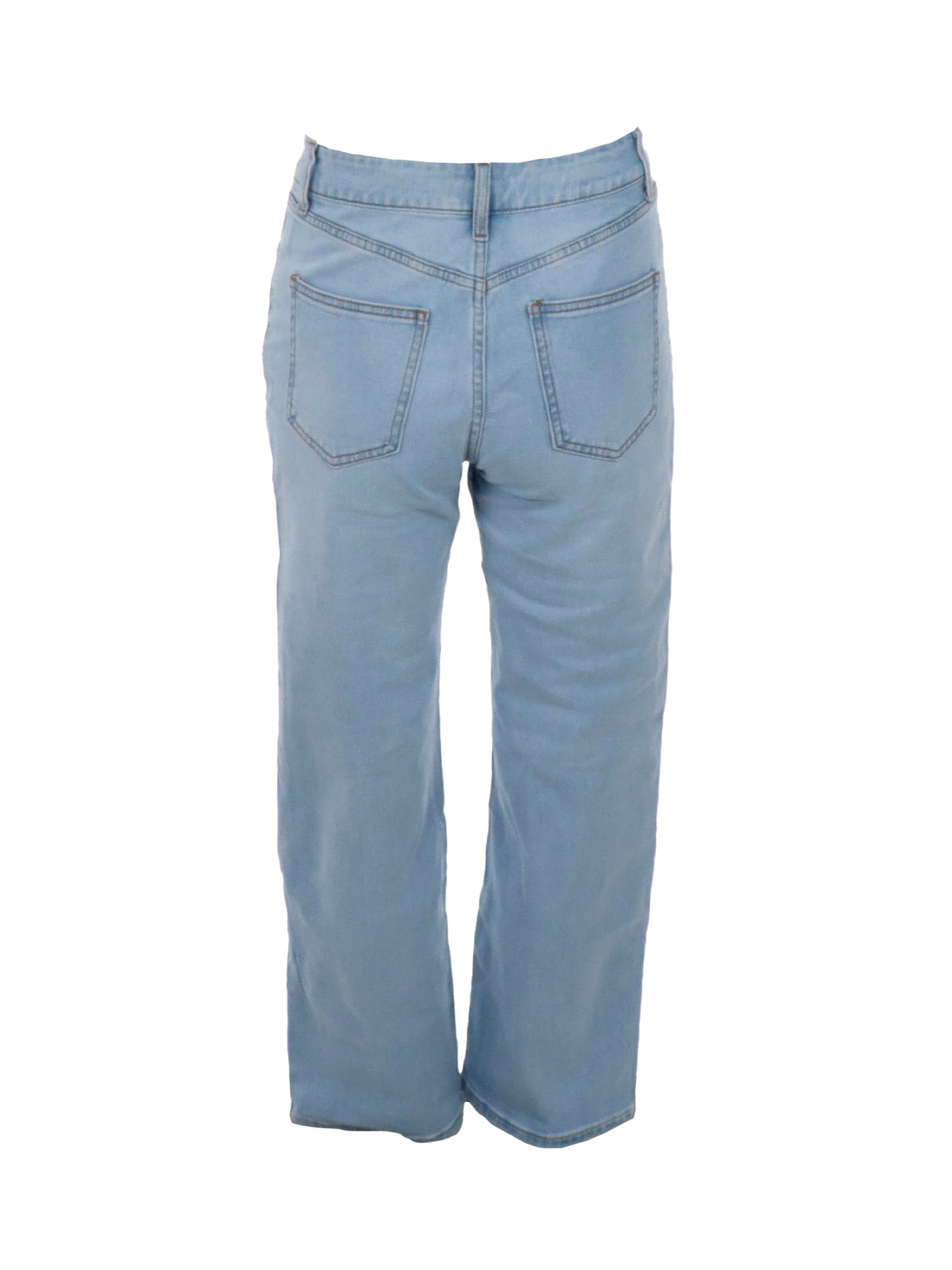 Jeans délavé droit