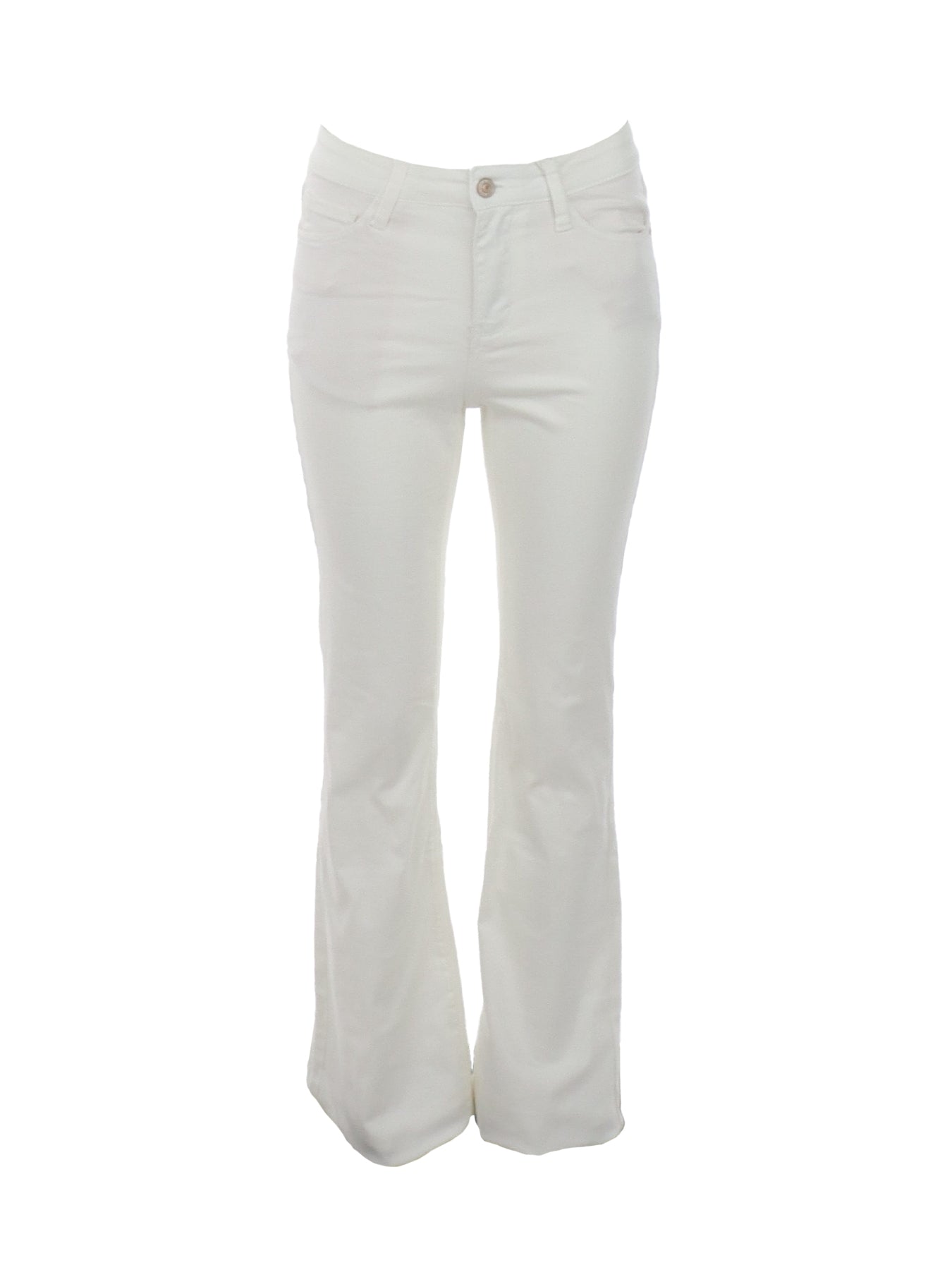 Jeans flare blanc ORA