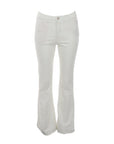 Jeans flare blanc ORA