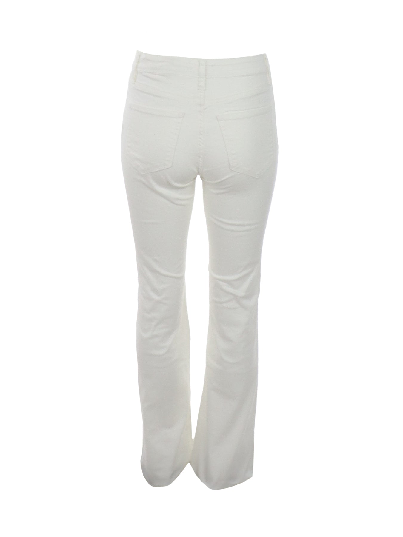 Jeans flare blanc ORA