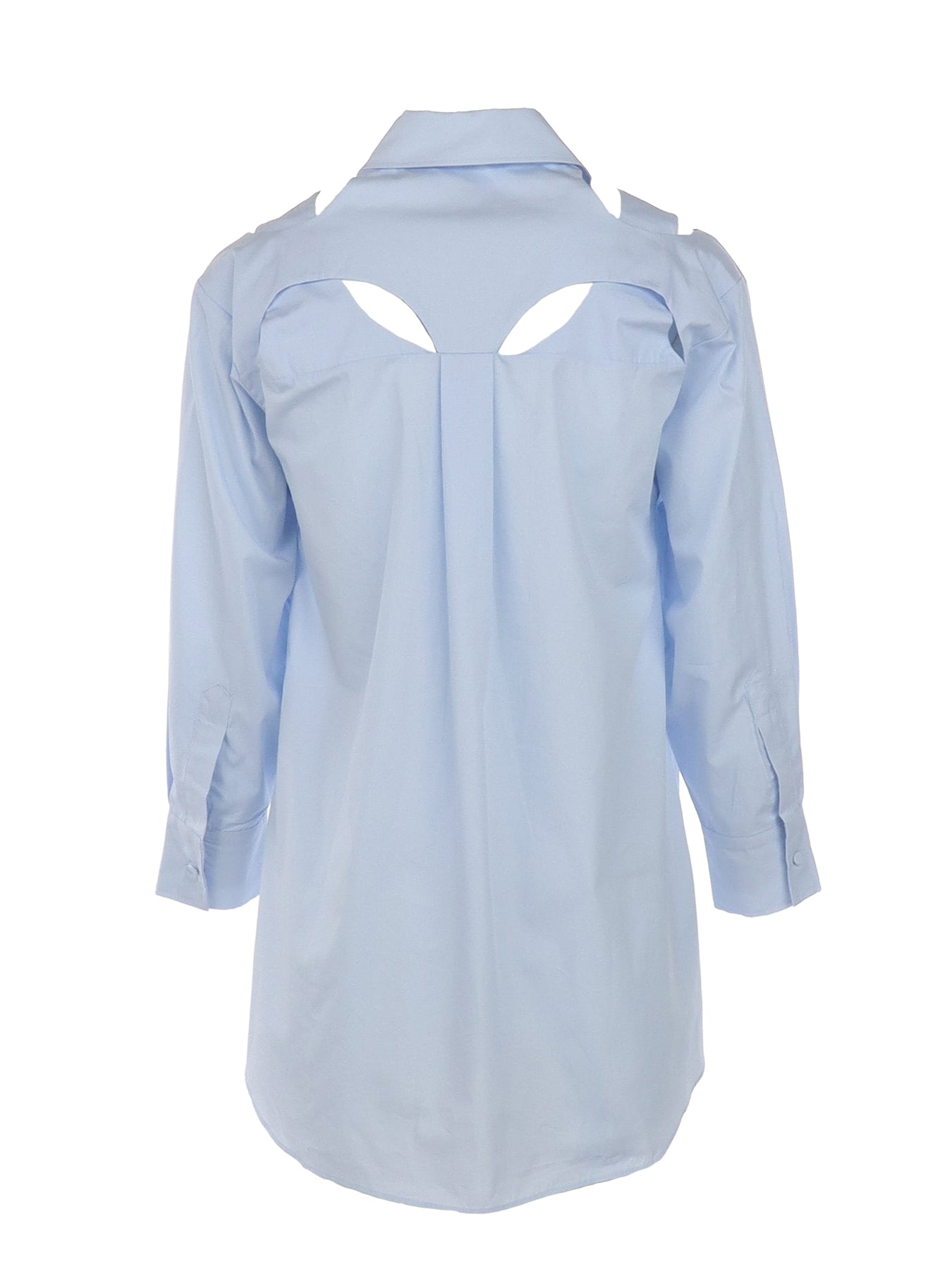 Chemisier mi-long ciel Exetera