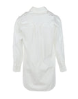 Chemisier mi-long blanc Exetera