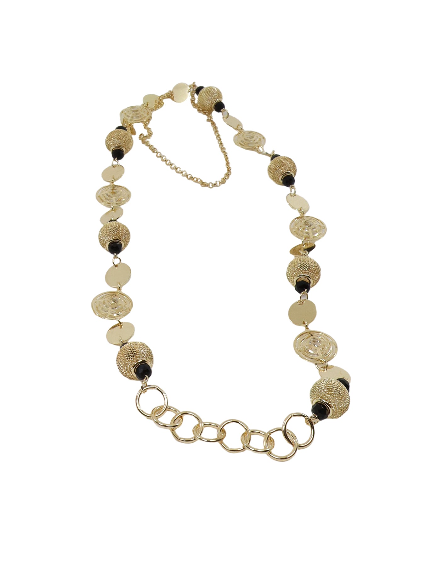 Collier fantaisie doré