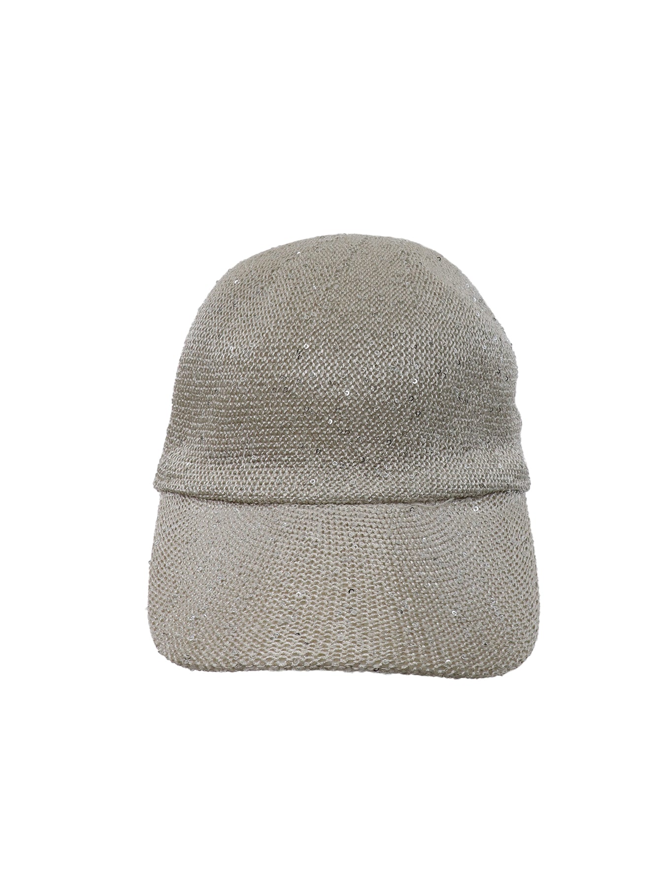 Casquette strass grise