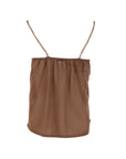 Top bretelles paillettes gold Natacha