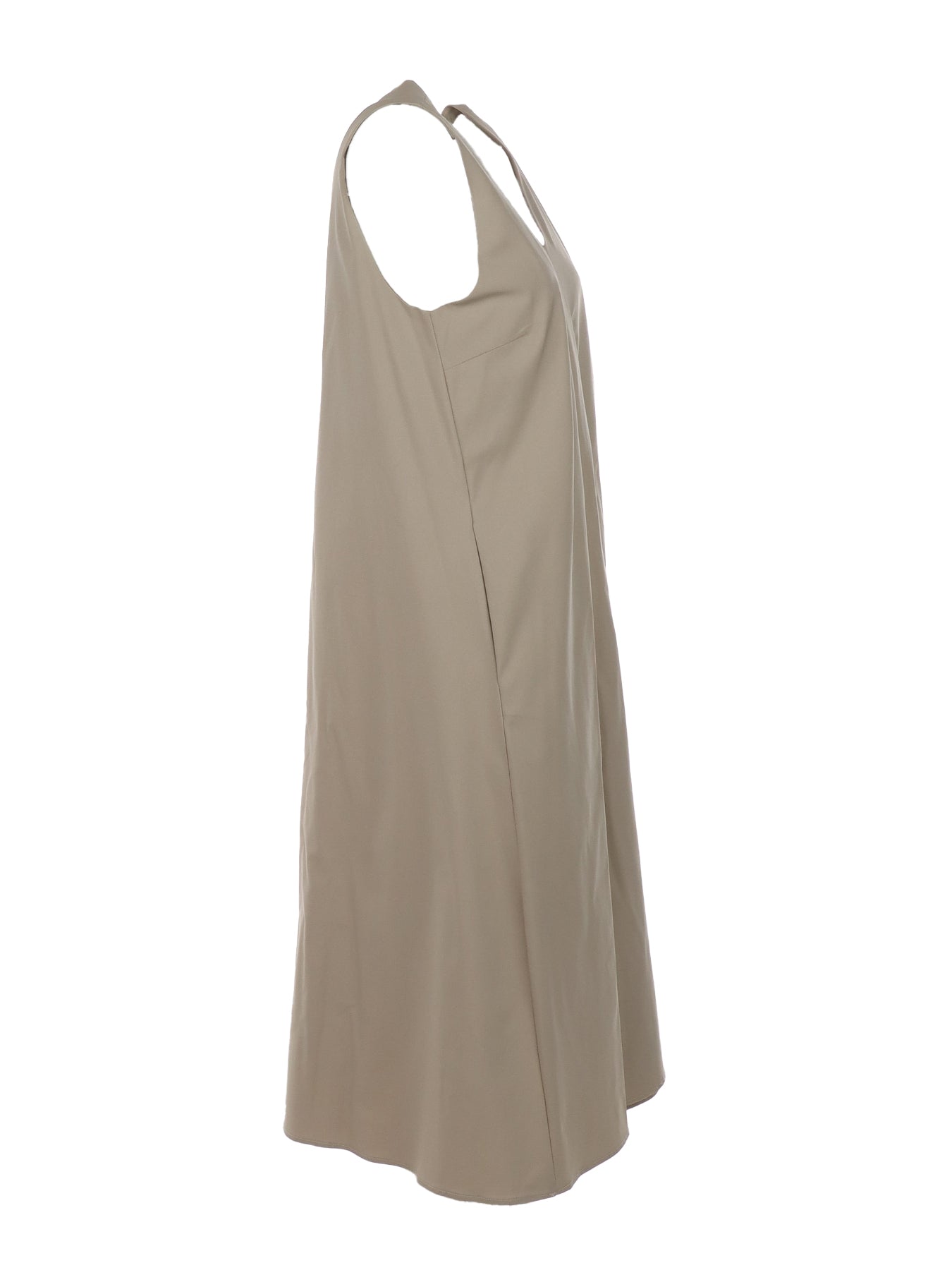 Robe midi sans manches beige Daniel & Meier