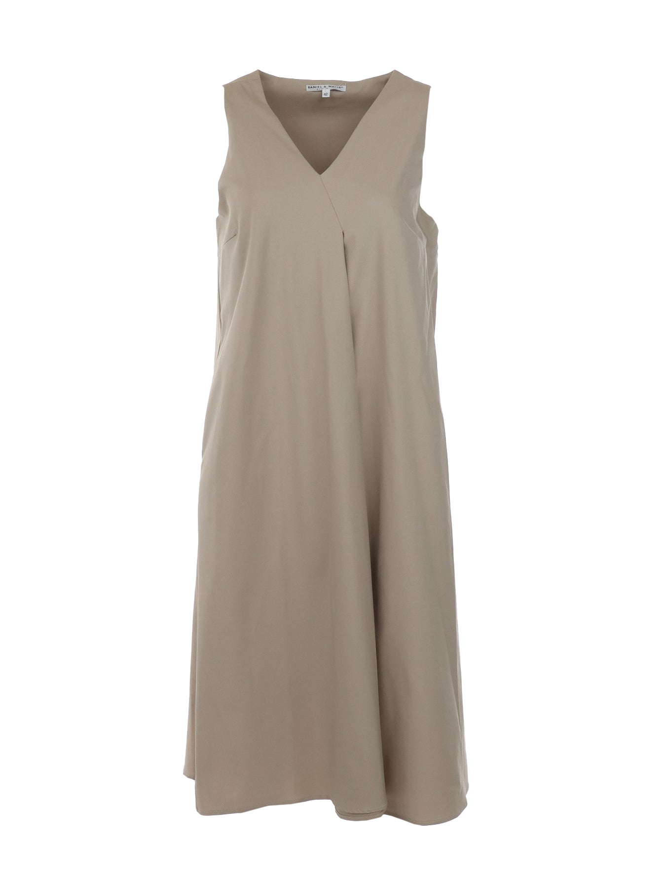 Robe midi sans manches beige Daniel & Meier