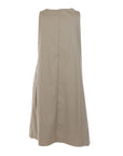 Robe midi sans manches beige Daniel & Meier