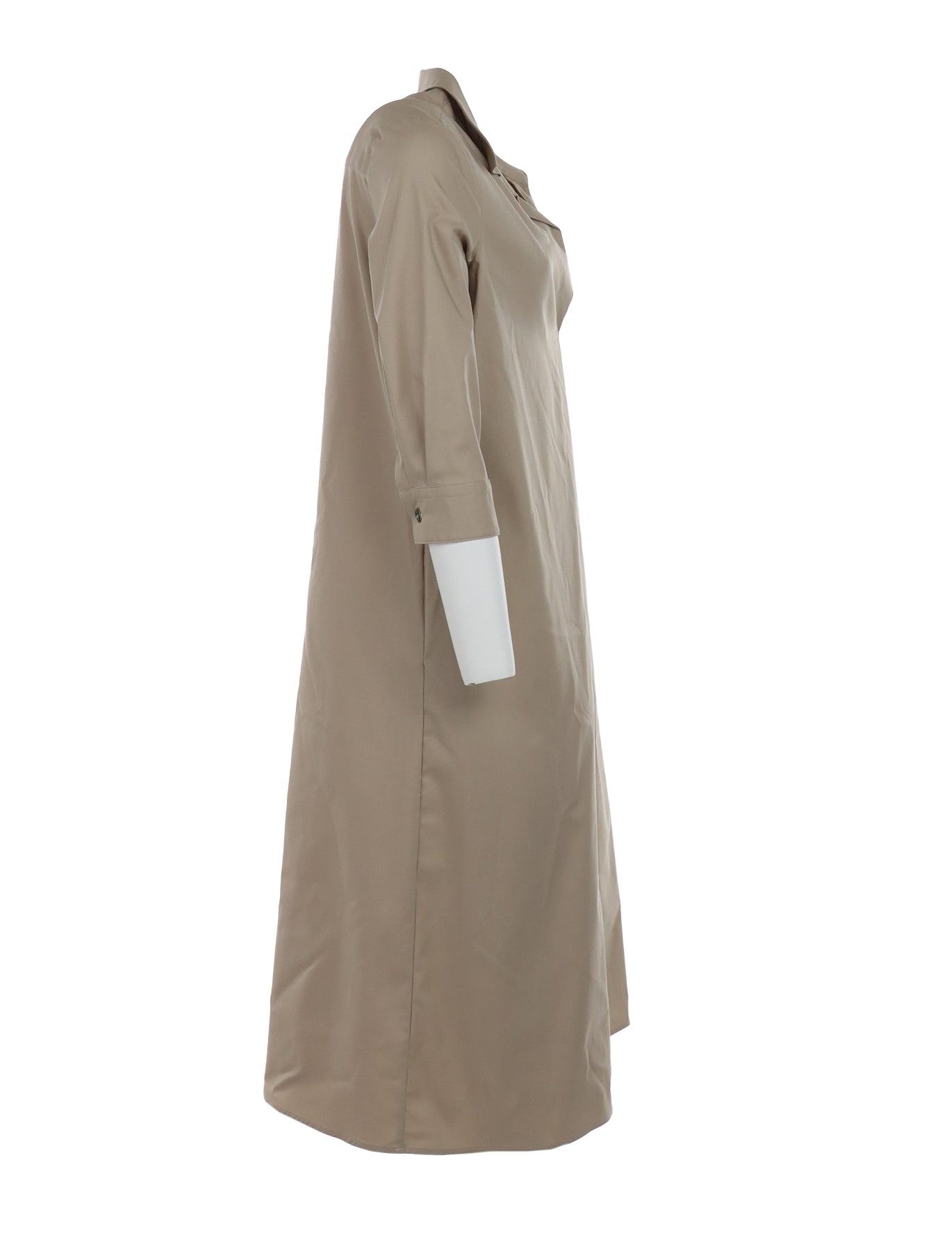 Robe midi évasée beige Daniel & Meier