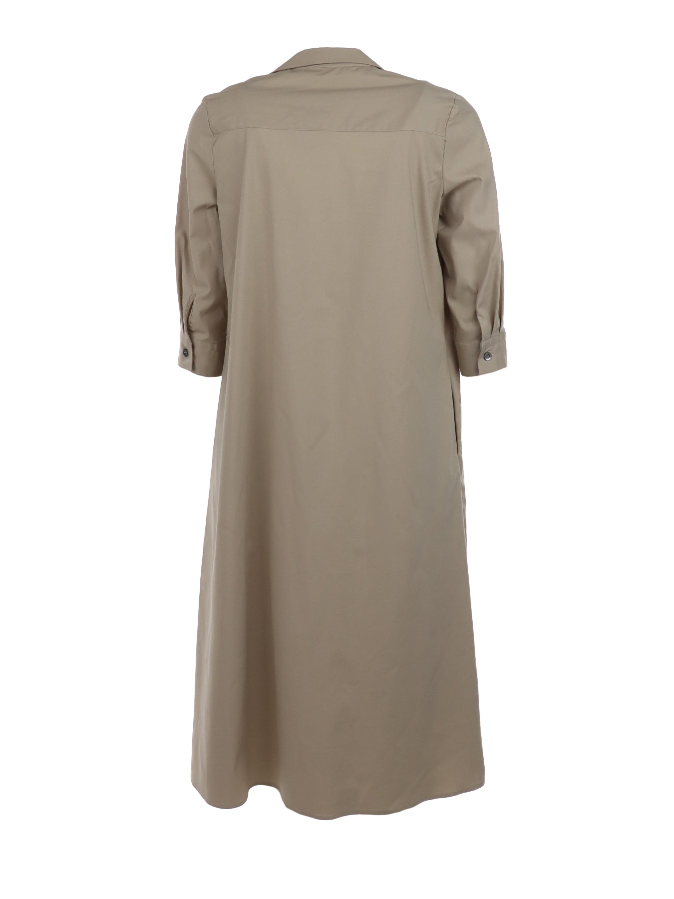 Robe midi évasée beige Daniel & Meier
