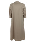 Robe midi évasée beige Daniel & Meier