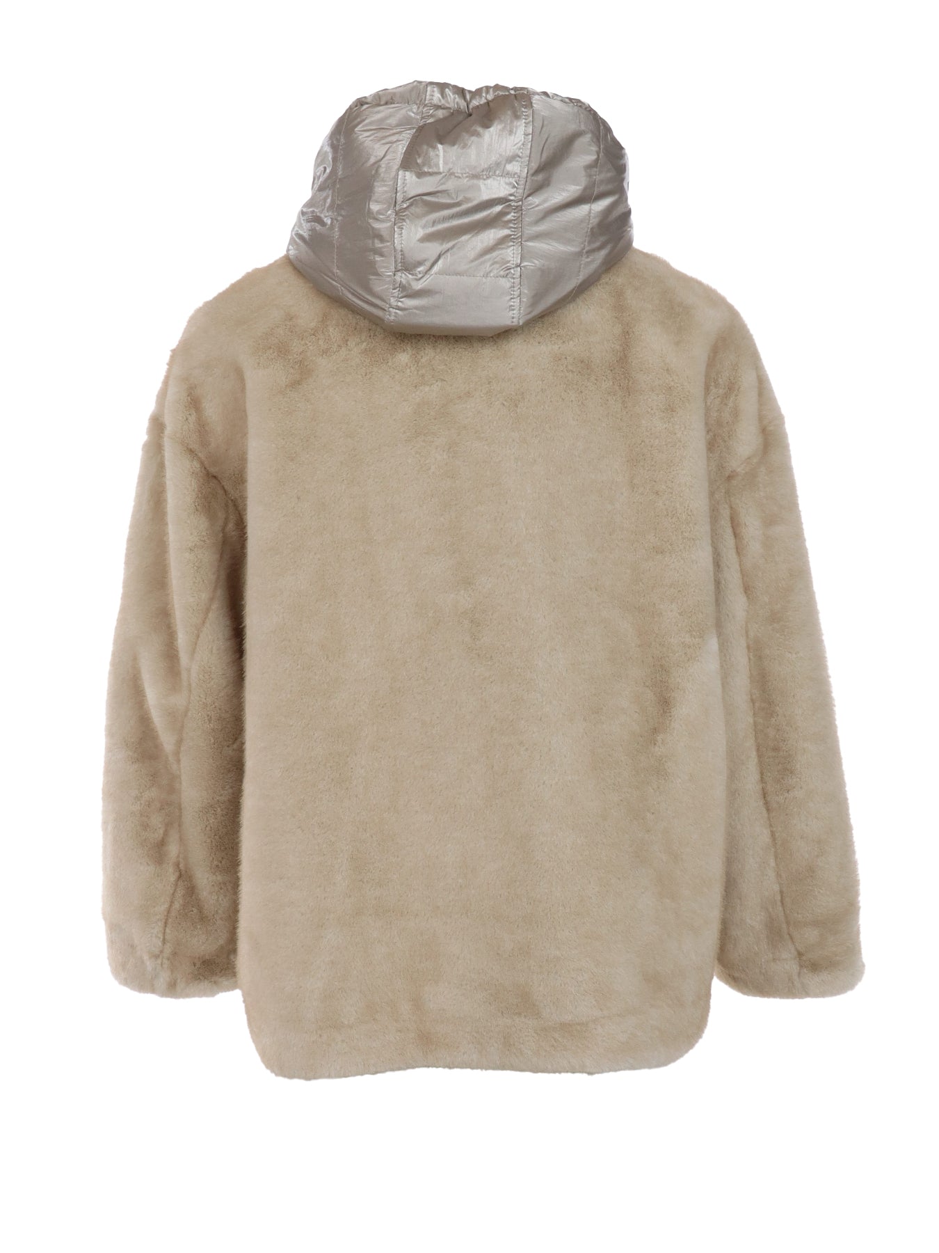 Veste fausse fourrure St Moritz/ tissu technique GIOVANNI