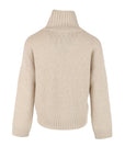 Pull Interdee beige poche ornée de séquins