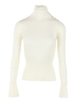Pull Interdee écru à boutonnage d’épaule