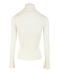 Pull Interdee écru à boutonnage d’épaule
