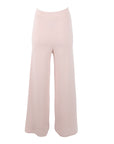 Pantalon large maille baby pink Natacha