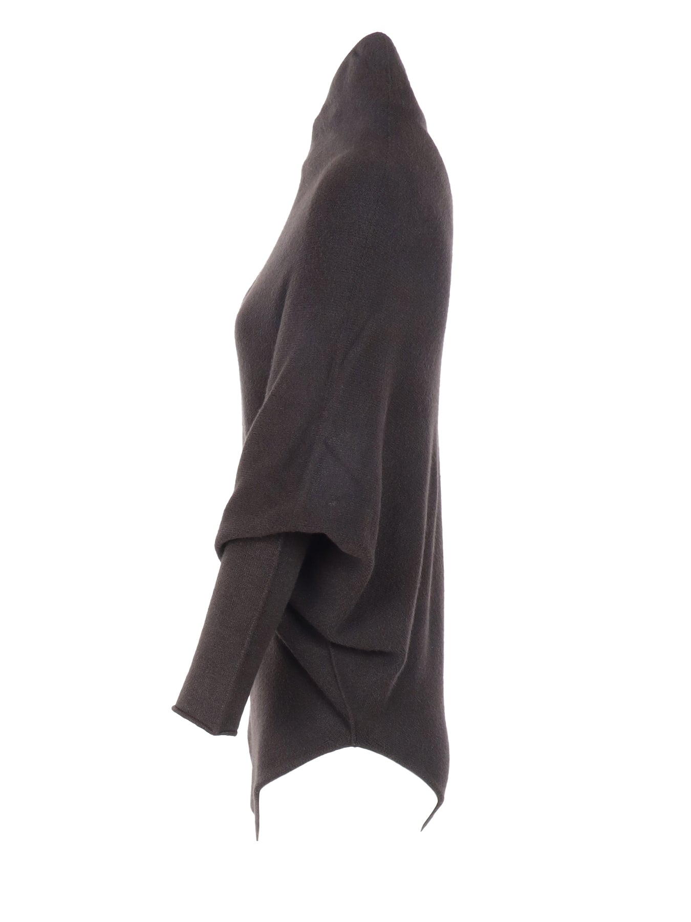 Pull asymétrique choco Natacha