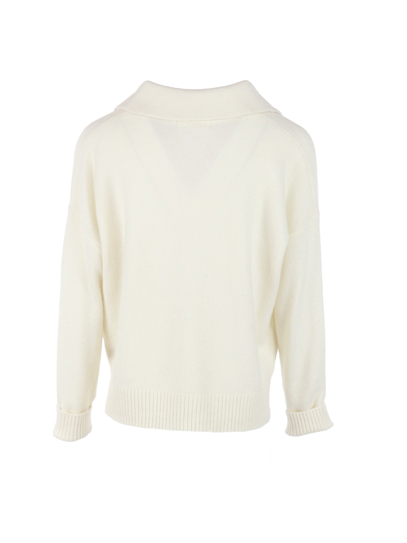 Pull Interdee écru poche torsadée