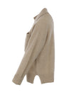 Pull Interdee beige poche torsadée
