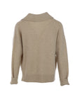Pull Interdee beige poche torsadée