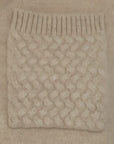 Pull Interdee beige poche torsadée