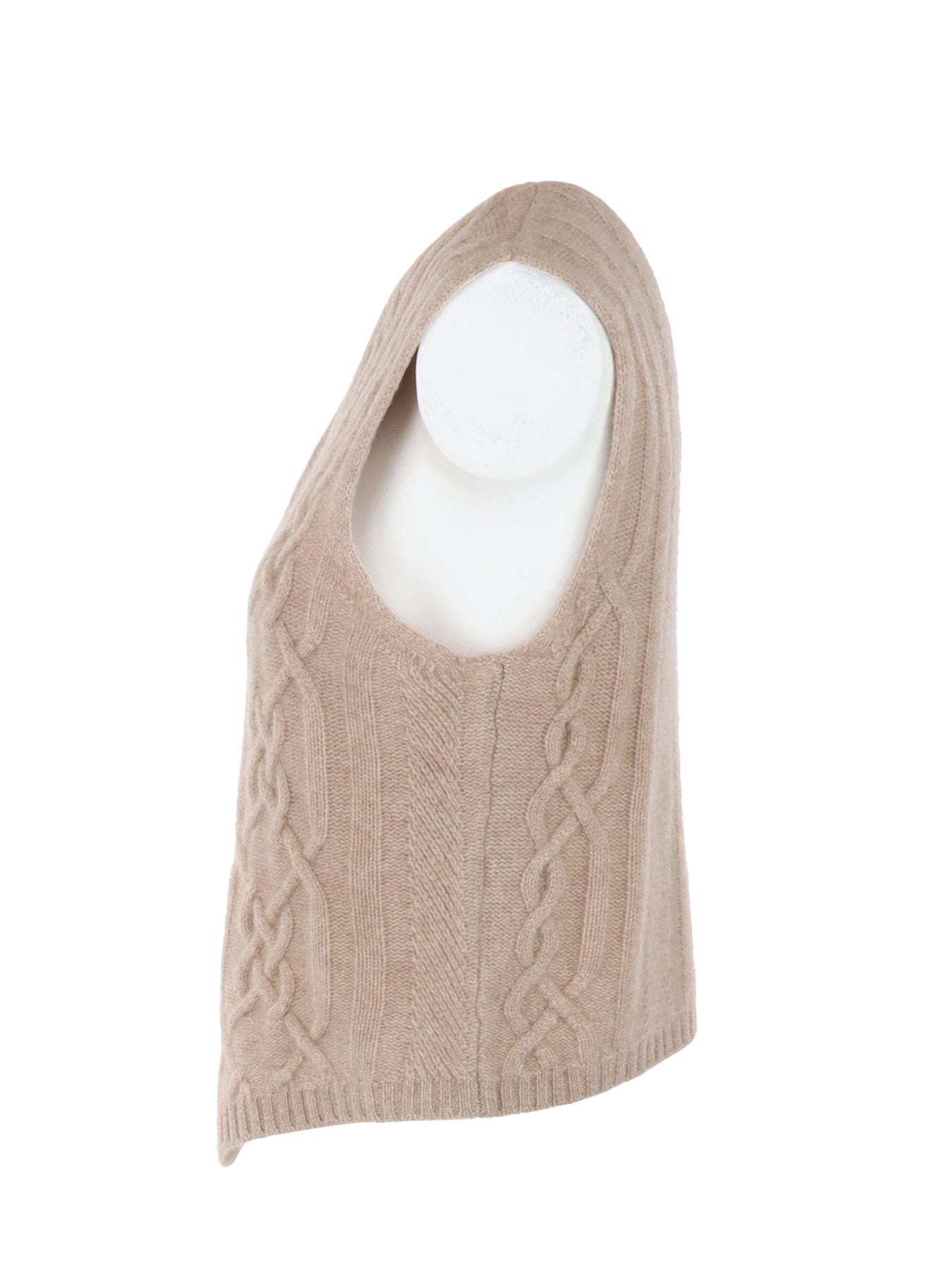 Gilet Interdee torsadé taupe