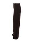 Pantalon large maille choco Natacha